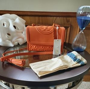 Tory Burch FLEMING MATTE SMALL CONVE (Pomander)